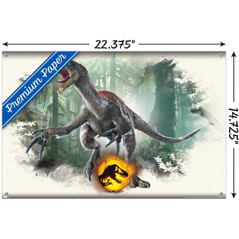 Trends International Jurassic World: Dominion - Therizinosaurus Focal Unframed Wall Poster Prints, 3 of 7
