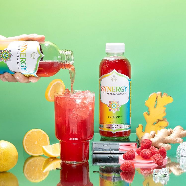 Synergy The Real Kombucha, Trilogy – 16 fl oz: Organic, Gluten-Free, Vegan, 5 of 7