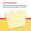 School Smart Legal Pads, 8-1/2 x 14 Inches, 50 Sheets Each, Canary, Pack of 12 - 4 of 4