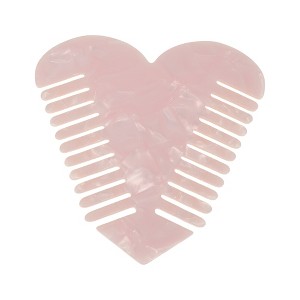 Unique Bargains Heart-shaped Hair Comb 1 Pc - 1 of 4