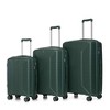 MAYEERTY 3-Piece Luggage Set (20"/24"/28") - PP Spinner Wheels, Carry-On, Matching Color, Combination Lock - 3 of 4