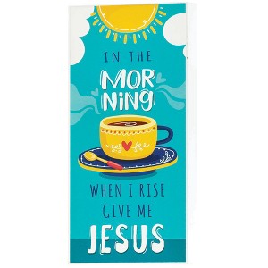 Dicksons When I Rise Give Me Jesus Teal 4 x 8 MDF Wall Art Sign Plaque - 1 of 3