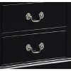 NicBex Elegant Nightstand With 3 Drawers Wooden Bedside Table End Table for Bedroom, Living Room - 4 of 4