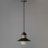 Maxim Lighting Admiralty 1 - Light Pendant in  Black/Antique Brass - 3 of 3
