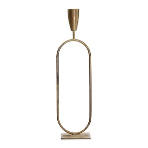 tag Gold Trumpet Taper Candle Holder Small, 5.75L x 4.75W x 20.5 inches - 1 of 2