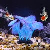 Unique Bargains Glowing Silicone Aquarium Mushroom Coral Fish Tank Decoration - 2 of 4