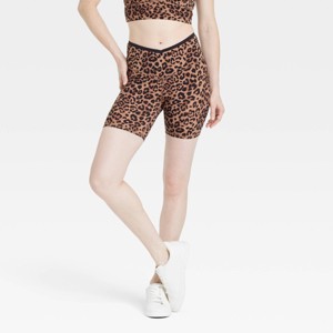 Women's V-Waistband High-Rise Bike Shorts 6" - JoyLab™ - 1 of 3
