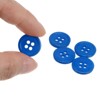 Unique Bargains Sewing Resin Round Flat 4-Hole Replacement Craft Buttons 20 Pcs - 4 of 4