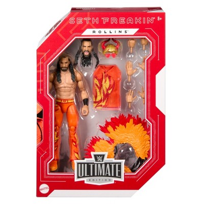 Seth Rollins Fan TakeOver WWE Ultimate Edition Exclusive Fire Gear Action Figure