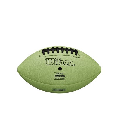 Wilson Luminous Glow Junior Football (dirty)