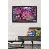 Trends International Pink Tree 2 by Moises Levy Framed Wall Poster Prints - 2 of 4