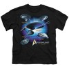 Boys' Star Trek Starfleet Vessels T-Shirt Black Small - 2 of 4