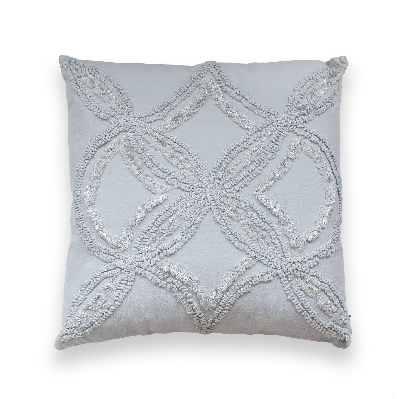Peri Home Metallic Chenille Decorative Pillow, 1 of 5