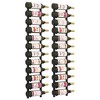 vidaXL Wall Wine Rack Bottle Holder Pantry Wall Mounted Storage Organizer - 2 of 4