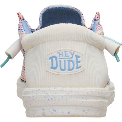 HEYDUDE Men Wally Funk Multi Mesh , Egret/Multi, 8 — фото 6
