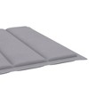 vidaXL Patio Sun Lounger with Cushion Solid Acacia Wood - 4 of 4