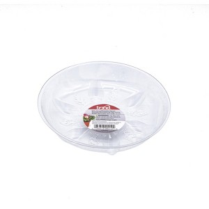 Bond 6 in. D Plastic Plant Saucer Clear (Pack of 24) - 1 of 1