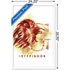 Trends International Harry Potter - Gryffindor House Logo Framed Wall Poster Prints - 3 of 4