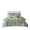 Twin/Twin XL Velvet Comforter Set with Throw Pillow - 2 of 4