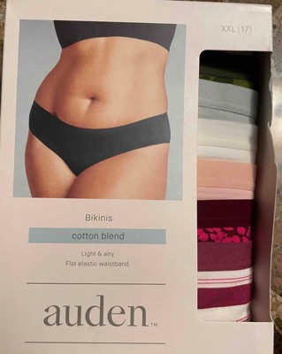 Women's 6pk Bikini Underwear - Auden™ Print Mix 1x : Target