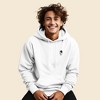 Dalix Astronaut Embroidered Fleece Zip Hoodie Cold Fall Winter Mens - 2 of 4