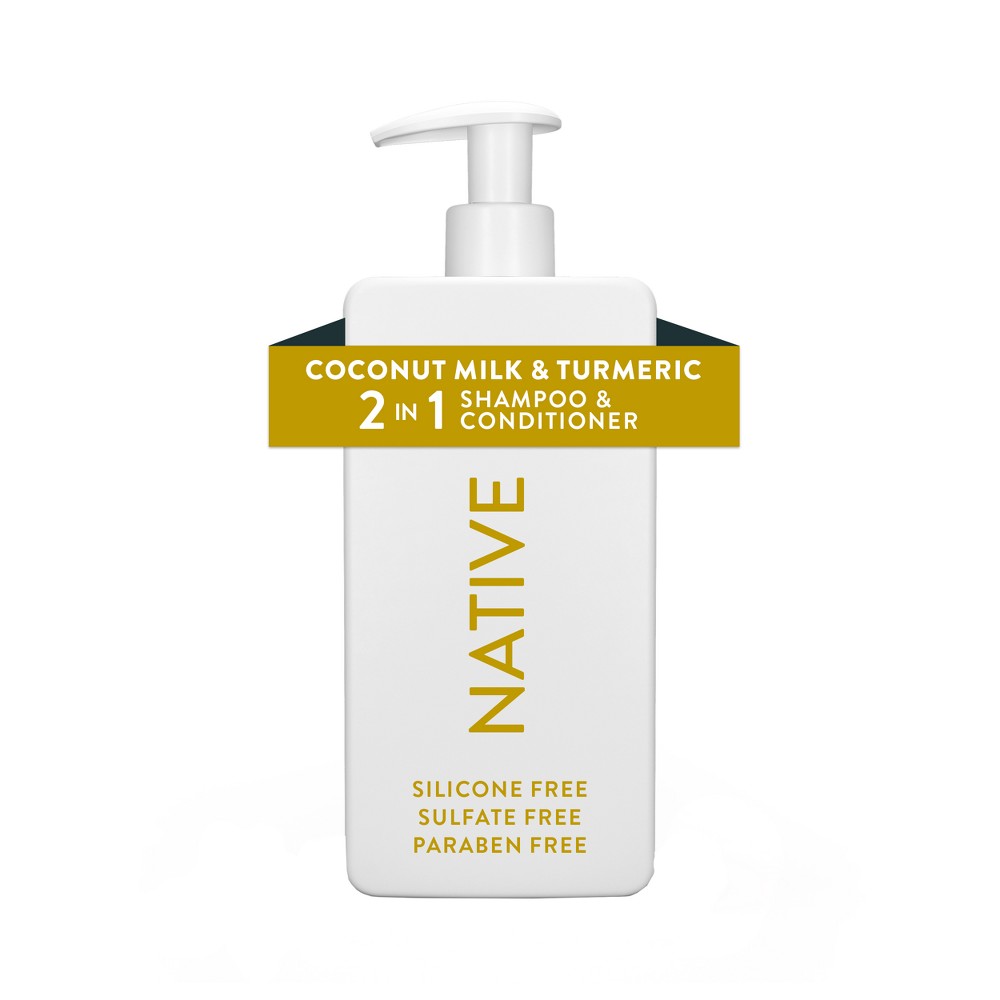 Photos - Hair Product Native Coconut Milk & Turmeric Curls 2-in-1 16.5oz 