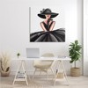 Stupell Industries High End Fashion Glam Pose Luxurious Black Dress Canvas Wall Art - 2 of 4