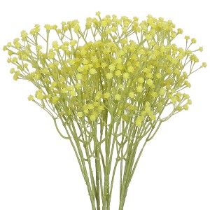 Unique Bargains Artificial Decoration Wedding Baby Breath Flowers 25.2" 6 Pcs - 1 of 4