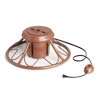 Home Heritage 1-1.75" Artificial Christmas Tree Base Rotating Metal Stand with Cascade Quick Set 7 Foot Pre-Lit Artificial Christmas Tree - 2 of 4