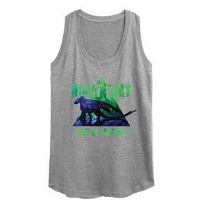 Women's - How to Train Your Dragon - Night Fury Light Up The Night Graphic Racerback Tank - 1 of 4