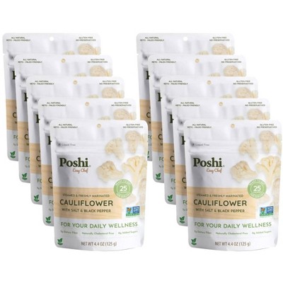 Poshi Marinated Cauliflower - Case of 10/4.4 oz