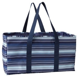 The Lakeside Collection Spring Multifunctional Totes - Sargasso Sea Stripe - 1 of 2