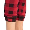 MUK LUKS Women's 4" High Waisted Fleece Lined Leggings - 2 of 3