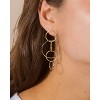 SHINE by Sterling Forever Linked Hoop Drop Earrings - 2 of 3