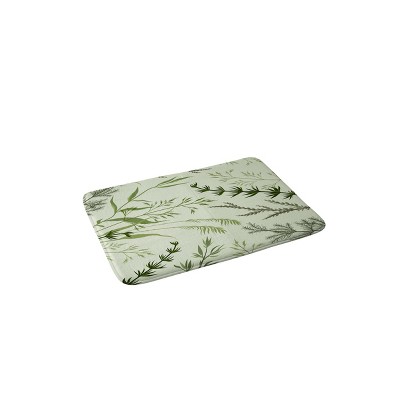 24" x 36" Margaux IV Bath Rug Green - Deny Designs