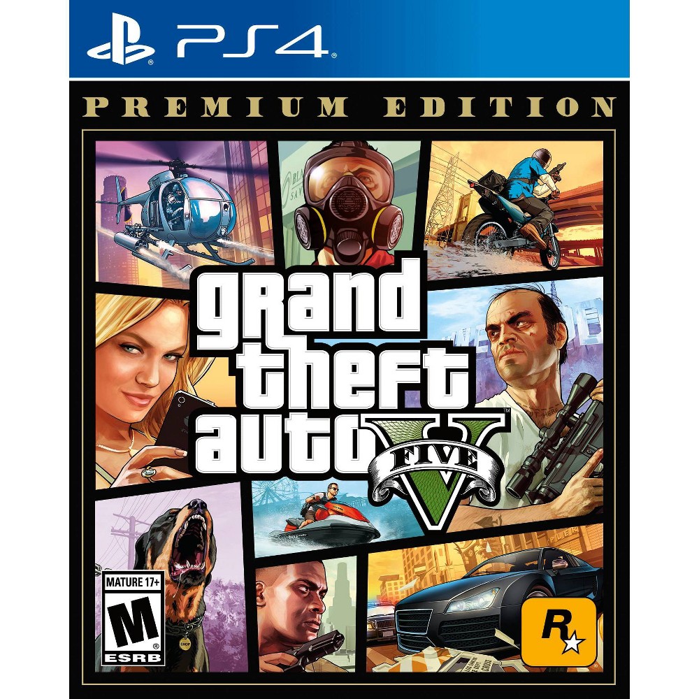 Photos - Game Grand Theft Auto V: Premium Edition - PlayStation 4