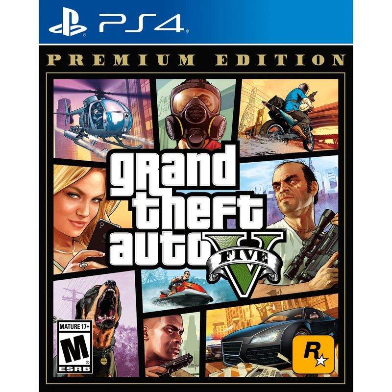 Grand Theft Auto V: Premium Edition - PlayStation 4, 1 of 13