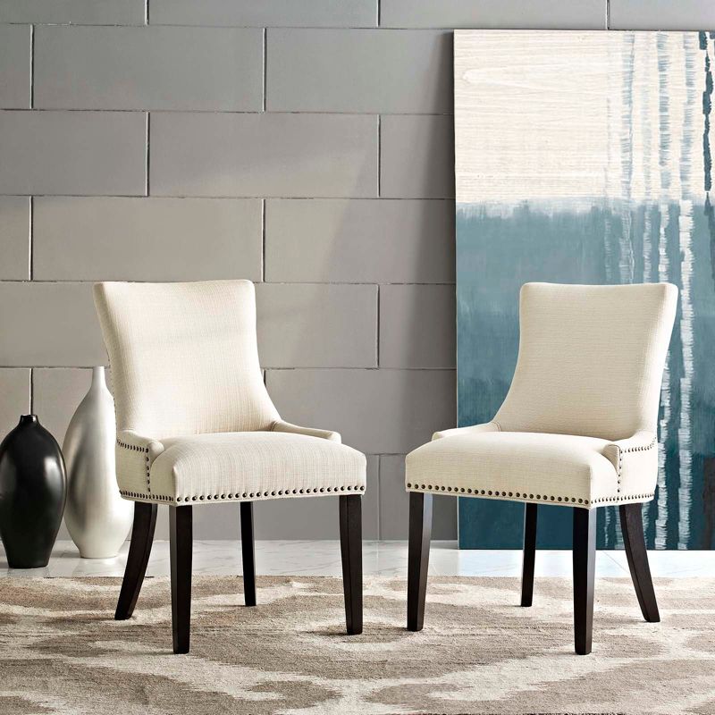 Set of 2 Marquis Dining Side Chair Fabric - Modway, 3 of 7