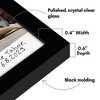 Americanflat 2x3 Picture Frame - Set of 4 - Use as 2x3 Frame for Instant-Print Photos - Black Mini Picture Frames for Tabletop - 3 of 4