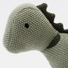 Ruvalino Baby and Toddler Learning Toys Handmade Dinosaur Plush Toy with Playful Design for Cuddling, Beige, 13"*5"*1" - 4 of 4