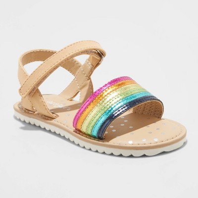 cat and jack rainbow sandals