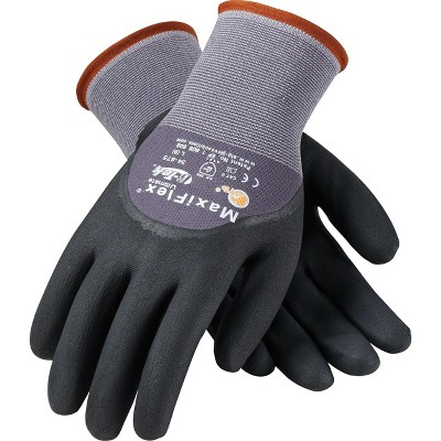 G-Tek Coated Work Gloves; MaxiFlex Ultimate Seamless Nyl 34-875/S