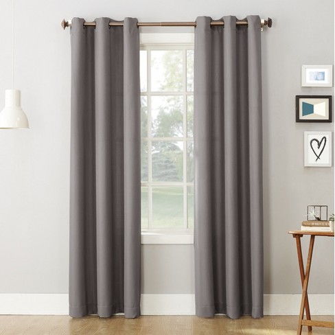 No. 918 Semi-Sheer Montego Casual Textured Grommet Curtain Panel - image 1 of 3