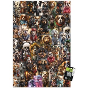 Trends International Lococo Licensing - Puppy Kingdom Unframed Wall Poster Prints - 1 of 4