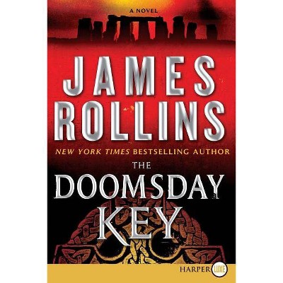 The Doomsday Key - (SIGMA Force Novels) Large Print by  James Rollins (Paperback)