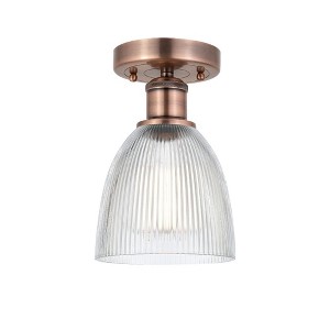 Castile - 1 Light Semi-Flush Mount In Industrial Style-9.75 Inches Tall and 6 Inches Wide - 1 of 1