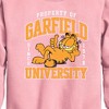 Boys' - Garfield - Varsity Graphic Long Sleeve Fleece Sweatshirt - 2 of 4