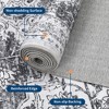 Modern Washable Area Rug for Living Room, Vintage Floor Rug with Non Slip Backing, Low Pile Stain Resistant Carpet for Dorm - 4 of 4