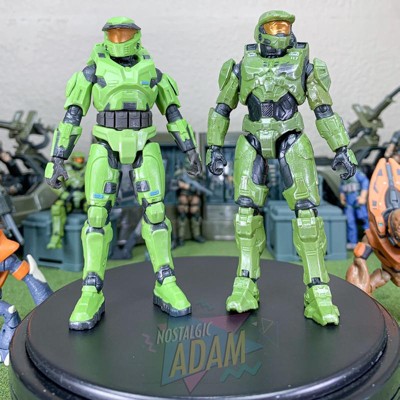 Halo Infinite World of Halo 4 Figures Series 1 2 3 4 Collection (Choose  Figure) (Master Chief (w/ Assault Rifle - Series 2))