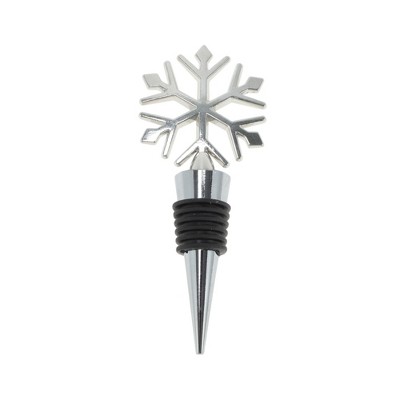 Unique Bargains Bottle Stopper Zinc Alloy Aluminum Alloy TPR 4.25"x1.57"x0.79" 1 Pc
